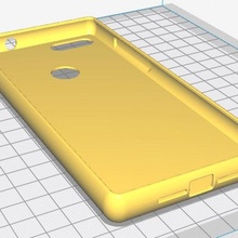 oukitel mix2 tpu cover spare parts 3d print model - Mito3D