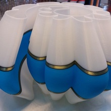 spi seashell education interior pot vase spiral decor 3d print model - Mito3D