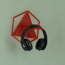 wallmounted fone ouvido stand versão 20 gadgets aparelhos eletrônicos concorrência linus tech dicas design 3d print model - Mito3D