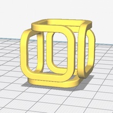 tubo cubo 3d print model - Mito3D