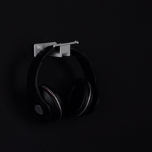 montagem parede fone ouvido earbud stand gadgets aparelhos eletrônicos concorrência linus tech dicas design 3d print model - Mito3D