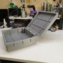 pesado dever Utilitário caso bainha caixa armazenamento pelicano prova d'água difícil áspero choque 3d print model - Mito3D