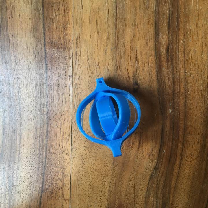 giroscopio ornamento hilandero juguetes juegos 3d impresión impresora pasatiempo impreso prusa fiesta cr 10 fixmydeco 3D print model - Mito3D