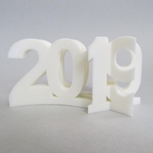 2019 Schießen Star solide Garten Text glücklich sindoh fixmydeco 3d print model - Mito3D