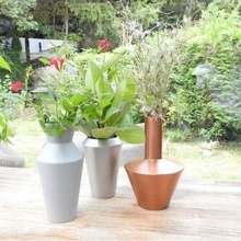 flower vase geo & garden decoration pot flowervase homedecor homeandgarden flowerholder tablevase 3d print model - Mito3D