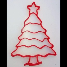 christmas tree cookie mold & garden christmastreecookiemold 3d print model - Mito3D
