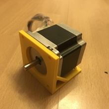 motor-holder build 3d printer holder print easy motor electronic 3d print model - Mito3D