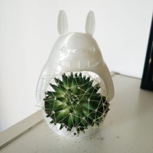 Totoro plantador pequeno vaso decoração plantar miyazaki 3d print model - Mito3D