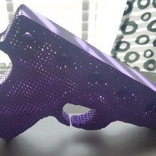 Voronoi arma fogo 3d print model - Mito3D
