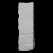 funerario stele scansione antico colonna regalo lapide altare figlia divine deceduto criniere 3d print model - Mito3D