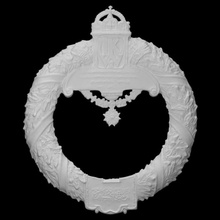 couronne kaiser Wilhelm ii analyse décoration cadeau assiette Royal Mémorial empereur soulagement 3d print model - Mito3D