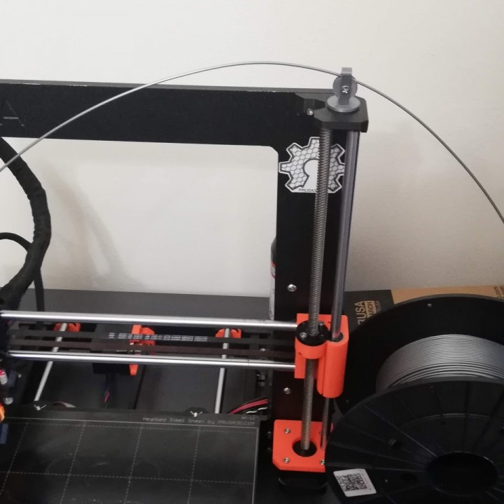 lateral prusa mk3 filament guide filamentguide prusamk3 3D print model - Mito3D
