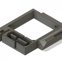 anycubic i3 ventilador monte mega 3d print model - Mito3D