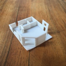 sognare Casa tinkercad 3d print model - Mito3D