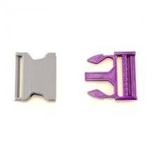 plastic buckle - large spare parts clip webbing fastex 3d print model - Mito3D