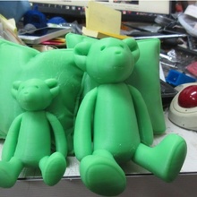 toy bear figure pillows toys & games toybearfigurewithpillows 3d print model - Mito3D