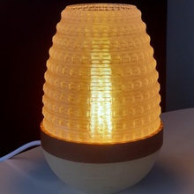 egg lamp & garden light taulman desktoplamp treed 3d print model - Mito3D