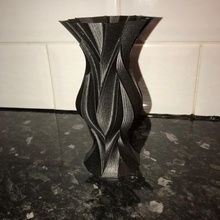 feuille vase pot bosquet 3d print model - Mito3D