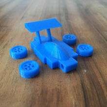 raça carro Projeto brinquedos jogos tinkercad 3d print model - Mito3D