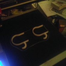lunettes clips Soleil visière Chevy pionnier 3d print model - Mito3D
