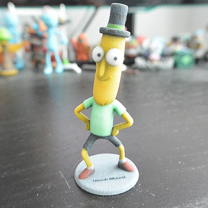 Rick morty mr poopybutthole 3D print model - Mito3D