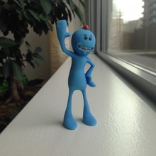 rick Morty doğmuş mrmeeseeks hayran Sanat Rickandmorty meeseeks meseeks 3d print model - Mito3D