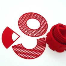 templates cupcake queen paper cup press food gadget kitchen tool template helper cupcakes 3d print model - Mito3D