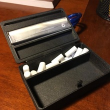 rolling tobacco case & garden box smoking porta tabacco 3d print model - Mito3D