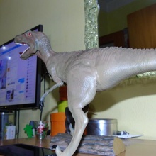 velociraptor concepto juguetes juegos Arte dinosaurio figura jurásico raptor 3d print model - Mito3D