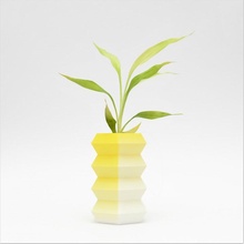 Akkordeon Vase Halter Unterstützung Schreibtisch Büro Topf Schreibwaren Pflanzer Veranstalter Caddie spiralisieren 3d print model - Mito3D