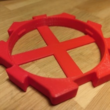 Sprühdose Halter Unterstützung Hexagon sprühen 3d print model - Mito3D