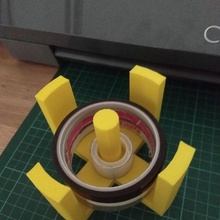 porta rollo rollos cintas organizador 3d print model - Mito3D