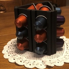 nespresso capsule organizer & garden holder 3d print model - Mito3D