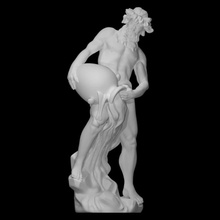 torrent scan figure man sculpture statue water marble male jar allegory 3d print model - Mito3D