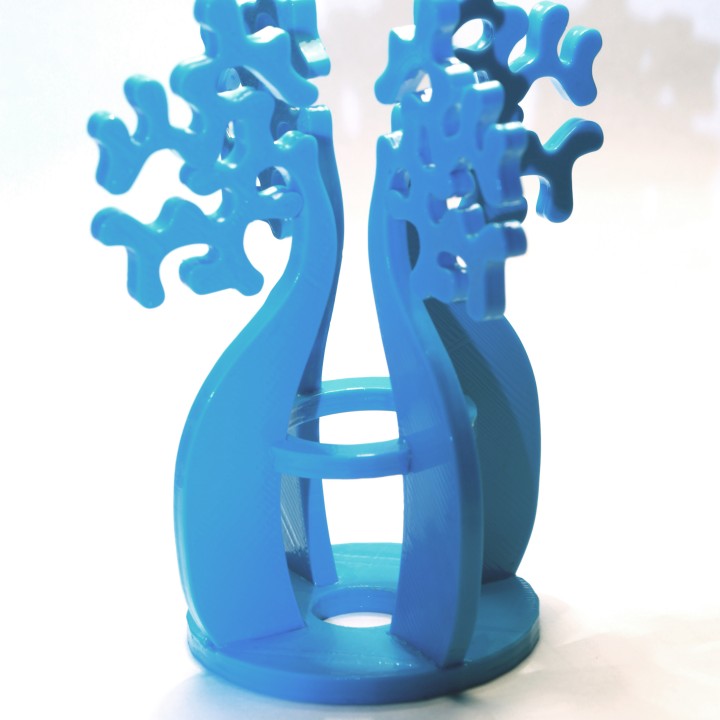 decorative vase selfcad decoration interiour 3D print model - Mito3D