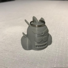 2 recruits army toy figures test benchmark toys & games key fun keyring pencil ring topper benchy 3d print model - Mito3D