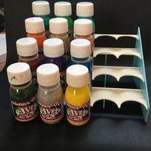 personalizable estante color botellas openscad 3d print model - Mito3D