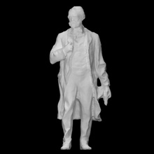 Antonin dvorak Photogrammetrie Scan Bildung Statue Prag 3d print model - Mito3D