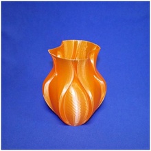 curvy vase & garden easy fast autodesk print vasemode mode cool design fusion360 3d print model - Mito3D