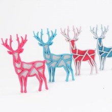 deer brooch jewellery fashion forest pin 3d print model - Mito3D