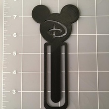 Disney yer imi kitap fare Mickey işaret 3d print model - Mito3D