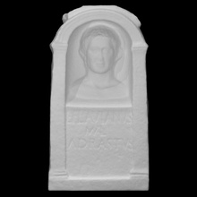 funerary stele scan memory relief 3d print model - Mito3D