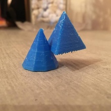 shape tetrahedron 3d print model - Mito3D