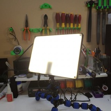 Licht Panel Aktion Kamera Anschlüsse Elektronik LED Beleuchtung Fotografie gopro Werkstatt 3d print model - Mito3D