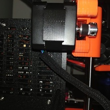 cable guía rail eje motor prusa i3 mk3 3d print model - Mito3D