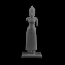 divino femminile iii museo guimet parigi scansione 3d print model - Mito3D