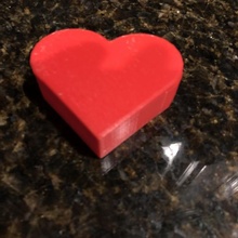 heart box valentine chest jewlery 3d print model - Mito3D