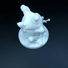 gloomhaven monster - ooze +multi-material toys & games slime blob multimedia mmu pudding 3d print model - Mito3D