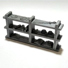 mensola gloomhaven tavola Giochi 28mm 3d print model - Mito3D