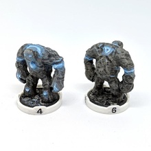 kasvetli canavar taş Golem yeniden düzenleme yazı tahtası oyunlar minyatür 3d print model - Mito3D